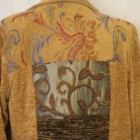 Patchwork Sweater-Jacket - Picture 5 of 5